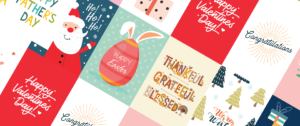 Card Design - Thankful, Grateful, Blessed